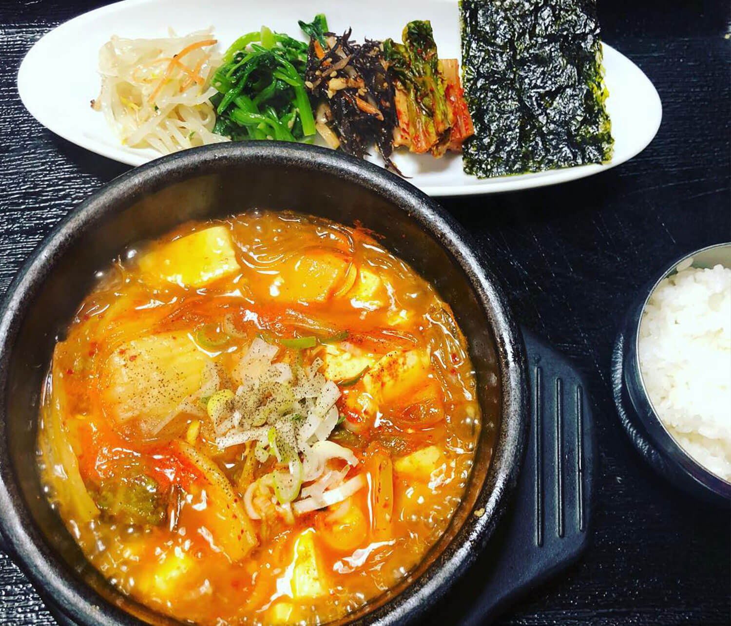 志免町の韓国料理「釜山」